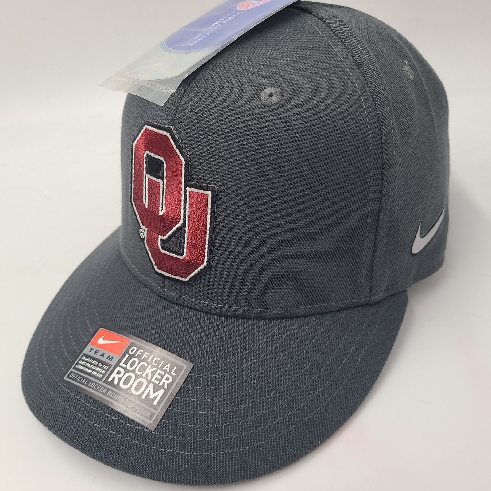 Oklahoma Sooners Hat Snapback Nike Gray Ncaa 2017 Sugar Bowl Champions Ou Men